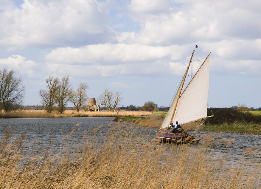 sailing on the bure